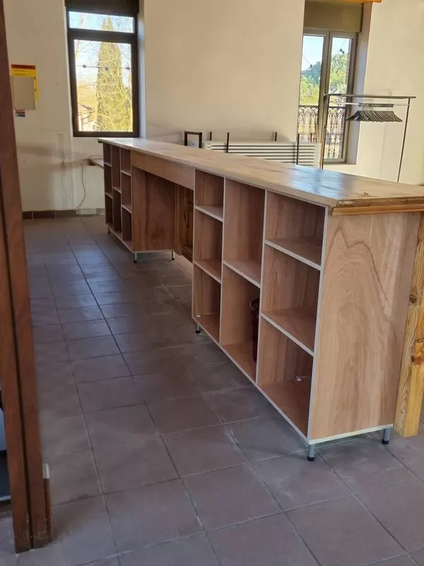Modification meuble en bar salle des fets, L'Isle-en-Dodon, Menuiserie Agencement Delon