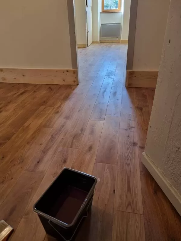 Pose de parquet chêne massif, L'Isle-en-Dodon, Menuiserie Agencement Delon