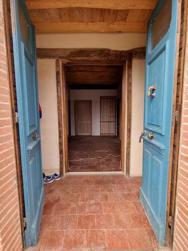 Installation de porte intérieure peuplier, L'Isle-en-Dodon, Menuiserie Agencement Delon