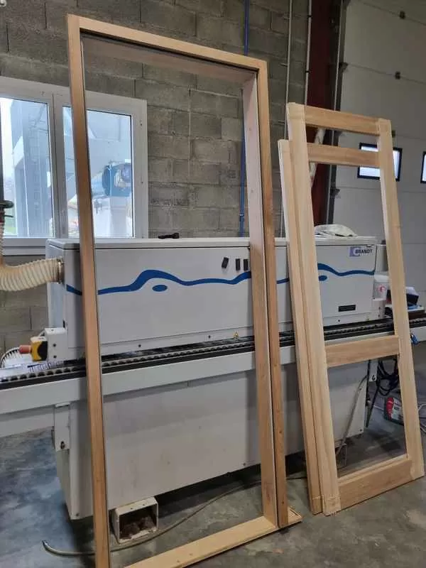 Installation de porte intérieure peuplier, L'Isle-en-Dodon, Menuiserie Agencement Delon
