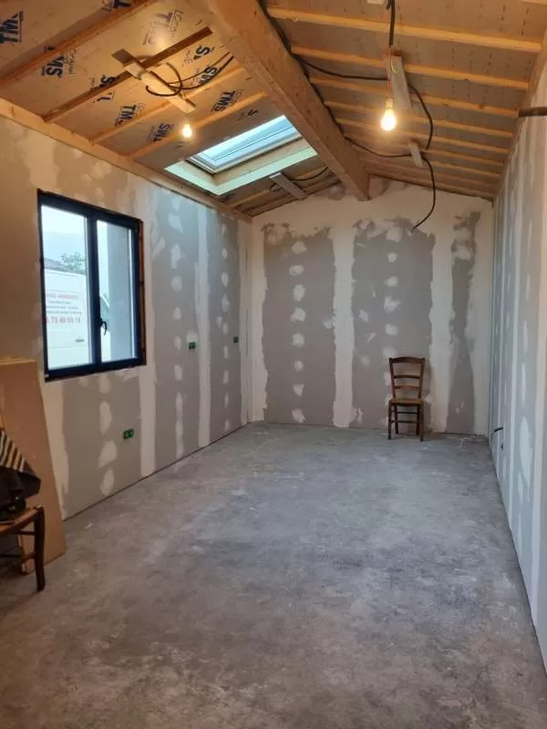 Pose lambris sous plafond, L'Isle-en-Dodon, Menuiserie Agencement Delon