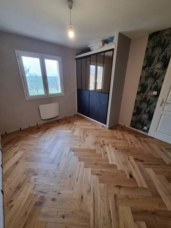Pose parquet flottant, L'Isle-en-Dodon, Menuiserie Agencement Delon