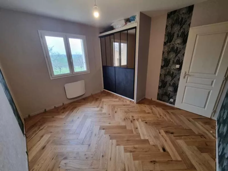 Pose parquet flottant, L'Isle-en-Dodon, Menuiserie Agencement Delon