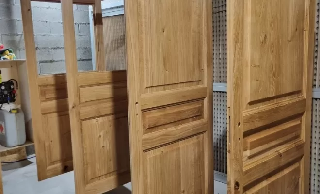 Fabrication de porte intérieur sur mesure à Anan, L'Isle-en-Dodon, Menuiserie Agencement Delon