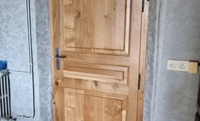 Fabrication de porte intérieur sur mesure à Anan, L'Isle-en-Dodon, Menuiserie Agencement Delon