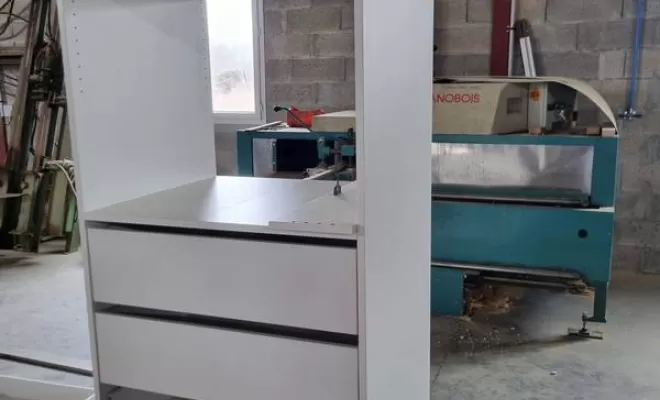 Agencement arrière cuisine, L'Isle-en-Dodon, Menuiserie Agencement Delon