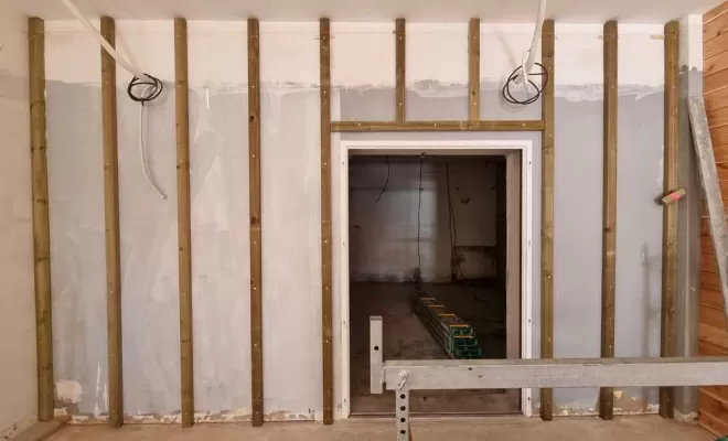 Pose de bardage intérieur, L'Isle-en-Dodon, Menuiserie Agencement Delon
