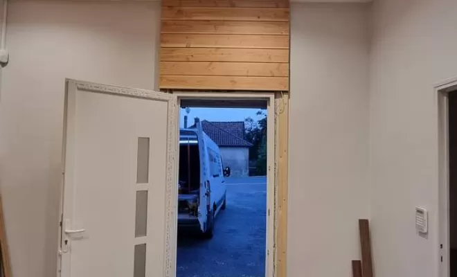 Pose de bardage intérieur, L'Isle-en-Dodon, Menuiserie Agencement Delon