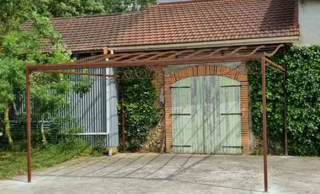 Fabrication pose pergola, L'Isle-en-Dodon, Menuiserie Agencement Delon