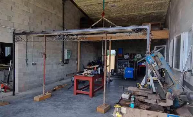 Fabrication pose pergola, L'Isle-en-Dodon, Menuiserie Agencement Delon