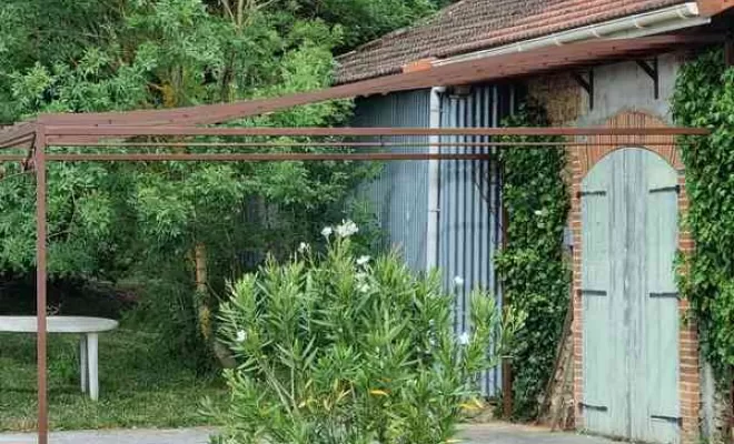 Fabrication pose pergola, L'Isle-en-Dodon, Menuiserie Agencement Delon