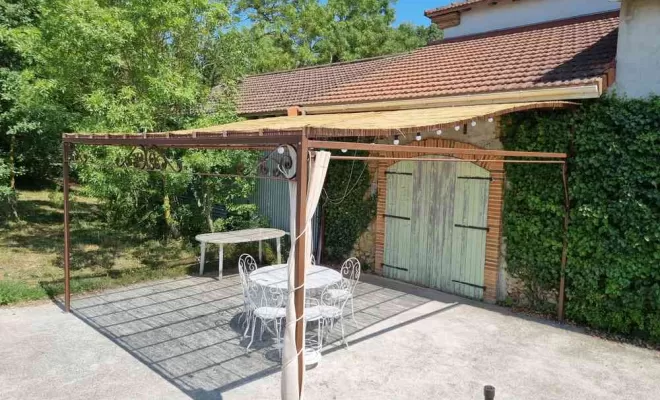 Fabrication pose pergola, L'Isle-en-Dodon, Menuiserie Agencement Delon