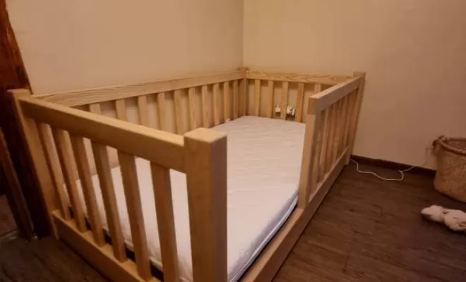 Fabrication lit enfant, L'Isle-en-Dodon, Menuiserie Agencement Delon