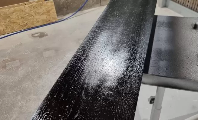 Fabrication de meuble chêne et laque, L'Isle-en-Dodon, Menuiserie Agencement Delon