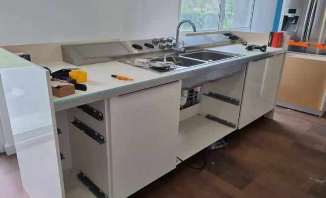 Pose cuisine, L'Isle-en-Dodon, Menuiserie Agencement Delon