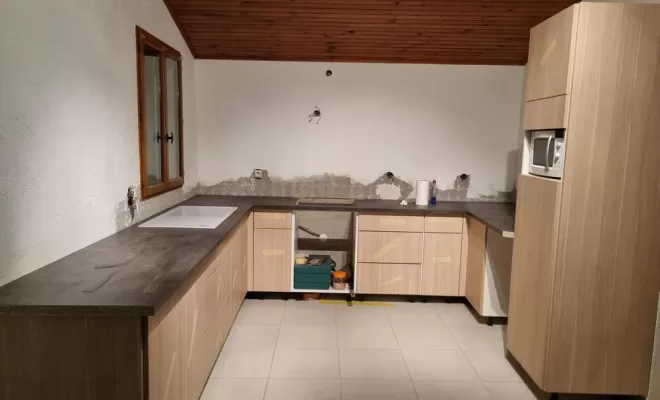 Remplacement cuisine démontage fabrication et pose, L'Isle-en-Dodon, Menuiserie Agencement Delon