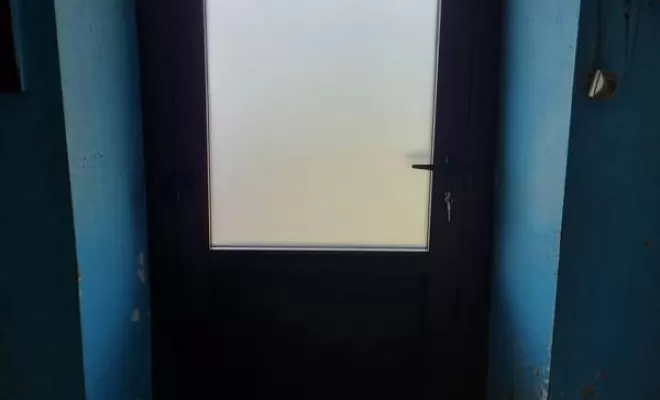 Remplacement porte d'entrée, L'Isle-en-Dodon, Menuiserie Agencement Delon