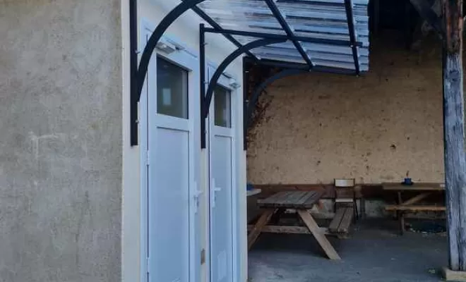 Remplacement portes et marquises, L'Isle-en-Dodon, Menuiserie Agencement Delon