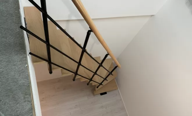 Pose d'un escalier modulable à Mazères-de-Neste et ses alentours., L'Isle-en-Dodon, Menuiserie Agencement Delon